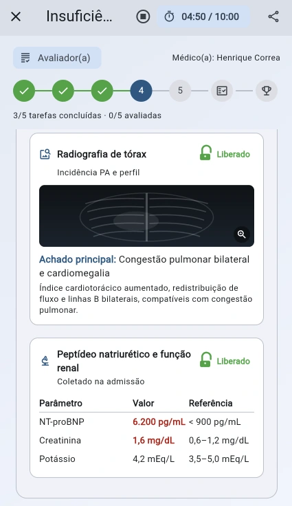 Exames Liberados na plataforma do Preparatório Prático TECM